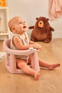 Flosoft Kaymaz Vakum Ayaklı Bebek Banyo Oturağı & Mama Oturağı 2in1