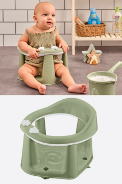 Flosoft Kaymaz Vakum Ayaklı Bebek Banyo Oturağı & Mama Oturağı 2in1