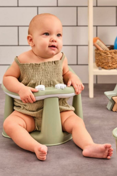 Flosoft Kaymaz Vakum Ayaklı Bebek Banyo Oturağı & Mama Oturağı 2in1