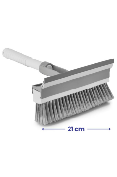 Tigerli Sıvı Püskürtücü ve Fırçalı Camsil Seti, Spreyli Temizlik Şişesi 1000ml + Oto Camsil 21cm