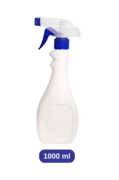 Tigerli Sıvı Püskürtücü 1000ml ve 3’lü Temizlik Bezi Seti, Fısfıs Spreyli Temizlik Şişesi + 3’lü Bez