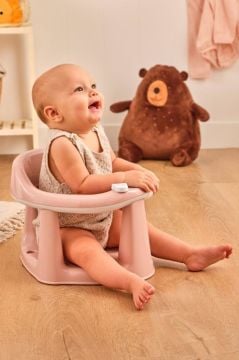 Vakumlu Bebek Banyo & Mama Oturağı + Silicolife 2 Adet Silikon Mama Kaşığı Hediye