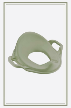 Onikiden Flosoft Kulplu Klozet Kapağı Adaptörü, Çocuk Tuvalet Eğitimi Alıştırma Oturağı Renkli