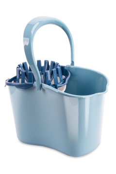 Kirli Su Hazneli Temizlik Kovası, Standart Yer Zemin Temizlik Mop Kovası ve Su Haznesi Mavi