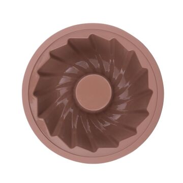SİLİCOLİFE BURGU KEK KALIBI KAHVERENGİ