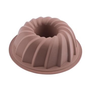 SİLİCOLİFE BURGU KEK KALIBI KAHVERENGİ