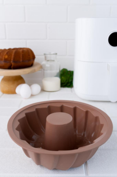 SİLİCOLİFE BURGU KEK KALIBI KAHVERENGİ