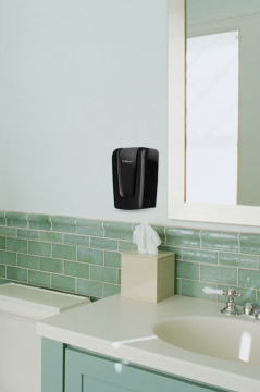 F089 Sıvı Sabunluk ve Dezenfektan Verici Siyah 650 ml