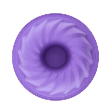 SİLİCOLİFE BURGU KEK KALIBI LİLA