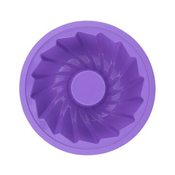 SİLİCOLİFE BURGU KEK KALIBI LİLA