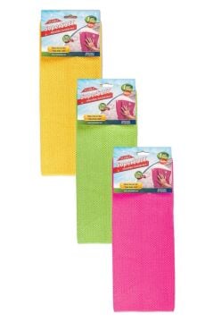 1 Adet Supersoft Mikrofiber Temizlik Bezi 40x40 cm, 3 Boyutlu Doku İz Bırakmayan Ultra Yumuşak Bez F280