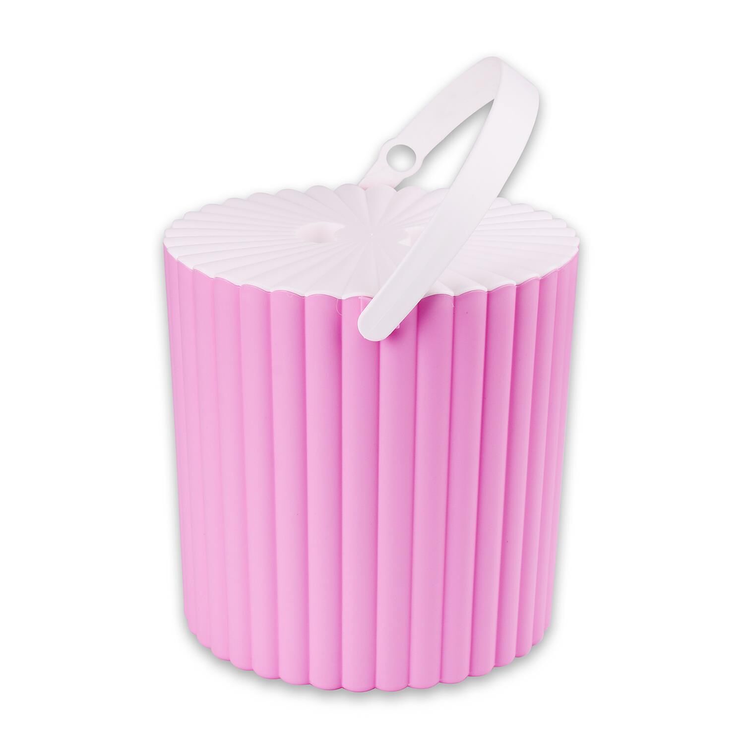 FLORA TRENDY ÇOK AMAÇLI YUVARLAK KOVA F365 Pembe