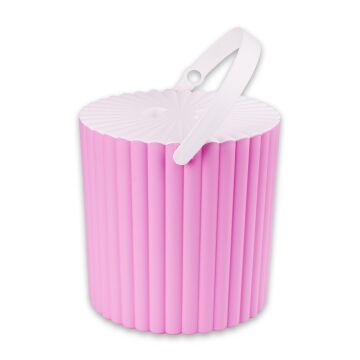 FLORA TRENDY ÇOK AMAÇLI YUVARLAK KOVA F365 Pembe