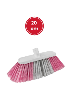 Saplı Oto Fırçası Seti, Araba Otomobil Yıkama Fırça Seti, 3 Parçalı Sap 115 cm ve Oto Fırça 20 cm Pembe