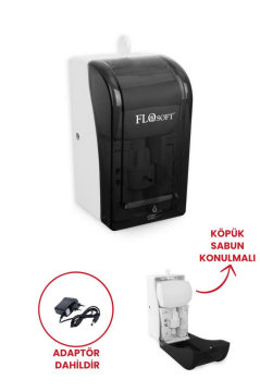 Flosoft Diva Otomatik Köpük Verici 700ml (Adaptör Dalihdir) Füme
