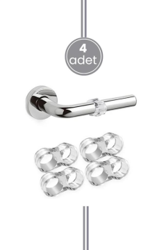 Kapı Stoper Seti, 3 Kademeli Kapı Altı Tutucu Takoz + 4 Adet Kapı Pencere Kolu Darbe Önleyici Tampon