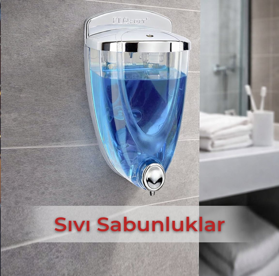 Banyolarda Zarafet <br/> Sıvı Sabunluklar !